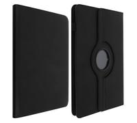 Avizar Housse pour tablette Étui universel 10 pouces Clapet Stand rotatif 360° Noir