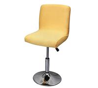 Housse Tabouret de Bar Lot de 4/2, Housse Tabouret Bar Industriel Couverture Chaise de Bar Protege Chaise Recouvre Pivotante Courte Chaise Salle a Manger Universelle Extensible