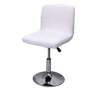 Housse Tabouret de Bar Lot de 4/2, Housse Tabouret Bar Industriel Couverture Chaise de Bar Protege Chaise Recouvre Pivotante Courte Chaise Salle a Manger Universelle Extensible