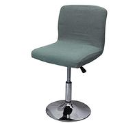 Housse Tabouret de Bar Lot de 4/2, Housse Tabouret Bar Industriel Couverture Chaise de Bar Protege Chaise Recouvre Pivotante Courte Chaise Salle a Manger Universelle Extensible
