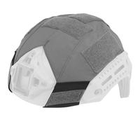 Housse Tactique for Casques MK avec Patchs Auto-agrippants for Insignes Et Équipements(Grey)