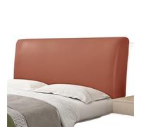 Housse TêTe De Lit Cuir Housse de Protection Anti-poussière en Cuir PU élastique, 1 pièce, for tête lit, Dossier, Chevet, décoration Meubles, for la Maison, l'hôtel(Color 3,H70xL200cm)