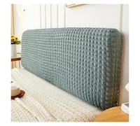 Housse Tete De Lit Housse De Tête Couleur Unie Couvre-tête Double À Carreaux Élastiques D'appui-for La Décoration Maison Couvre Tete De Lit(5,L150cm H50-60cm M)