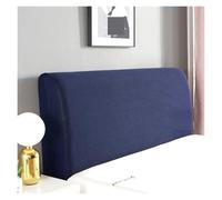 Housse Tete De Lit Housse de tête lit élastique épaisse en Polaire Couleur Unie, Protection du Dos Contre la poussière for Maison, l'hôtel, Le Banquet(Deep Blue,AA 180-200cm)