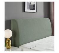 Housse Tete De Lit Housse de tête lit élastique épaisse en Polaire Couleur Unie, Protection du Dos Contre la poussière for Maison, l'hôtel, Le Banquet(Green,AA 150-170cm)
