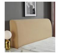 Housse Tete De Lit Housse de tête lit élastique épaisse en Polaire Couleur Unie, Protection du Dos Contre la poussière for Maison, l'hôtel, Le Banquet(Beige,AA 180-200cm)