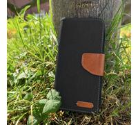 Housse Textile Pour Samsung iPhone Klapp Tasche Book Cover Protection Jeans