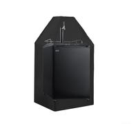 Housse Tour Bière Imperméable Extérieur Noire | Tissu 420D Oxford , dimensions 24.5x26.5x37 pouces, sangles pour avant pour fixation rapide