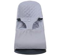 Housse transat bébé. Housse Belltop Compatible avec transat Babybjörn - Balance, Soft et Bliss: hypoallergénique, Douce et Respirante. Housse de hamac Ergonomique (Gris Clair)