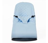 Housse transat bébé. Housse Belltop Compatible avec transat Babybjörn - Balance, Soft et Bliss: hypoallergénique, Douce et Respirante. Housse de hamac Ergonomique (Bleu Clair)