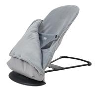Housse transat bébé + Sac pour hamac. Housse Belltop Compatible avec transat Babybjörn (Bliss et Soft): hypoallergénique et Douce. Housse de balancelle Bebe + chancelière Thermique (Gris)