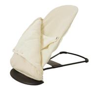 Housse transat bébé + sac pour hamac. Housse Belltop Compatible avec transat Babybjörn (Bliss et Soft): hypoallergénique, douce et respirante. Housse de balancelle bebe + chancelière thermique (Beige)