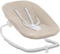 Housse Transat Pour Siege Chaise Bebe Highchair Bouncer (Eco) (Non Compatible Avec Autres Modèles), Coton, Avec Élastique Et Fentes Pour Harnais 5 Points, Lavable À 60° - Vert Sauge