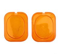 Housse transparente pour casque en TPU pour casque NOTHING (1) offrant une protection physique contre les rayures, la poussière et les chocs lors d'une manipulation régulière (orange transparent)