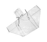 Housse transparente pour vélo électrique | Protecteur pliable transparent et résistant au vent | Veste de protection contre la pluie et le vent pour vélo électrique, pour l'hiver par temps froid