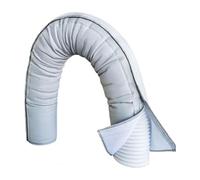Housse Tuyau Climatisation - Isolation pour Tuyau de Climatiseur Portable | Manchon Isolant Flexible Antipoussière Adapté Tubes de 15 cm et 13 cm de Diamètre pour Protection Conduits Ventilation