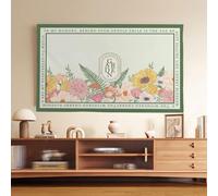 Housse TV, Couverture de télévision universelle colorée, protecteur d'écran de télévision anti-poussière for LCD LED, motif de peinture, décoration intérieure de salon de chambre à coucher, couverture