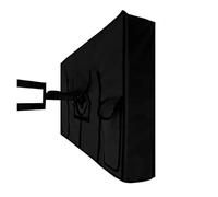 Housse TV Housse de protection for piscine extérieure, résistante aux intempéries, for protéger l'écran télévision, anti-poussière et étanche, for meubles généraux pour Écran(Black,55 inch to 58 inch)