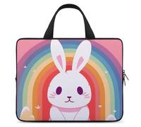Housse ultra fine, légère et imperméable pour ordinateur portable de 10", matériau en néoprène durable, sac de protection portable avec dragonne