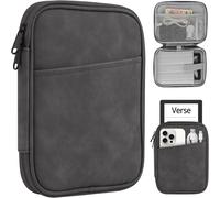 Housse Universel Pour 7-8 Pouces For Fire Hd 8/Fire Hd 8 Plus Compatible Ipad Mini (6th Gen) 8.3"" 2021,Ipad Mini 5/4/3/2/1,Tab A8,7""-8"" Android Tablet Sleeve Case -Gris