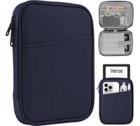 Housse Universel Pour 7"" Kindle Paperwhite/Colorsoft 2024 Compatibility 6.8"" Paperwhite 2021 And 6""-6.8"" Kobo/Tolino/Sony Ereader With Anti-Drop Android Tablet Sleeve Case,Blue