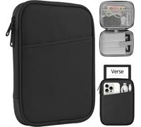 Housse Universel Pour 7"" Kindle Paperwhite/Colorsoft 2024 Compatibility 6.8"" Paperwhite 2021 And 6""-6.8"" Kobo/Tolino/Sony Ereader With Anti-Drop Android Tablet Sleeve Case,Noir