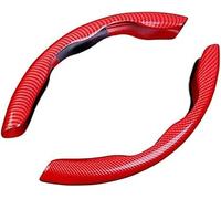 Housse Universelle en Fibre de Carbone Volant pour Audi Q2 Q3 Q4 E TRON Q5 Q7 Q8 Q8 E TRON Quattro, Protection antidérapante segmentée en Fibre de Carbone pour Volant de Voiture