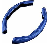 Housse Universelle en Fibre de Carbone Volant pour BMW 5er M5 E60 E61 F07 F10 F11 F18 F90, Protection antidérapante segmentée en Fibre de Carbone pour Volant de Voiture