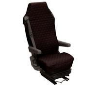 HTC Housse universelle siège de camion – coton matelassé 80/20 noir