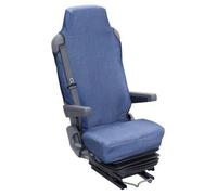 Housse universelle HTC EQUIPEMENTS pour siège de camion en coton matelassé tissu jean's 100% coton