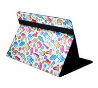 Housse Universelle imprimée (9-11) Cool Candy White & Blue
