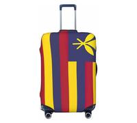 Housse universelle pour bagage de voyage avec motif drapeau du Royaume d'Hawaï, Noir , X-Large