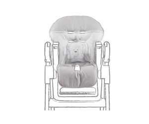 Housse Universelle pour Chaise Haute Gris Tourterelle