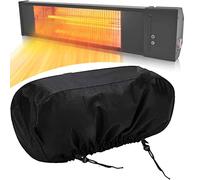 Housse universelle pour chauffage de terrasse - 420D - Noir Oxford - Imperméable à l'eau et à la poussière - Pour intérieur ou extérieur - Pour chauffage de terrasse