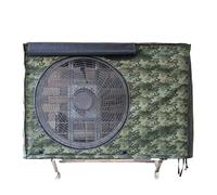 Housse universelle pour climatiseur de 61 à 91,4 cm, résistante au soleil et imperméable qui reste en place pendant l'utilisation (rouge, pour 78 x 55 x 28 cm)