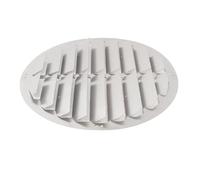 Housse universelle pour climatiseur - Pare-brise pour pompe à chaleur extérieure avec volet en acier inoxydable, condensateur anti-soufflage direct pour une protection supérieure, 46 cm