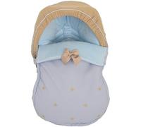 Housse universelle pour groupe 0 ou Maxi Cosi + Capote. C'est disponible en plusieurs modèles et couleurs (Sydney Bleu/Camel)