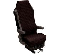 Housse Universelle pour Siege Camion Coton Matelassé Noir