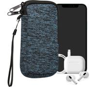 Housse Universelle Smartphone - Pochette De Protection 15,2 X 8,3 Cm Pour Téléphone Portable M - 5,5"" En Néoprène Deep Ocean-Noir[Pop941943]