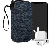 Housse Universelle Smartphone - Pochette De Protection 16,5 X 8,9 Cm Pour Téléphone Portable L - 6,5"" En Néoprène Deep Ocean-Noir[Pop941931]
