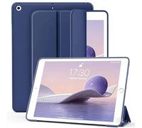 Housse universelle tablette tactile,Pour Apple iPad 10.2 2019 2020 2021 7e 8e 9e génération couverture intelligente à ra,bleu marine