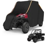 Housse UTV avec Bande réfléchissante, Housse étanche Compatible Ranger RZR 570 700 800 900 S 1000 XP Protégez Votre véhicule SxS de la Pluie, Neige, saleté et des dommages causés par Les UV