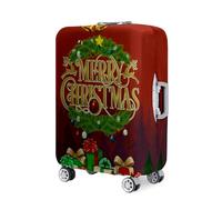 Housse Valise Housse de Valise Élastique Housse Mateju 3D Collection de Noël Protection Valise Lavable Housse de Protection pour Bagages Luggage Cover (Bénédiction,M)