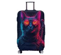 Housse Valise M Rose Noir Housse De Valise Elastique,Réutilisable Anti-Rayures Lavable Bagages Étui Couvre Protection,Convient pour Voyage d'affaires