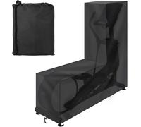 Housse Velo Elliptique Extérieur/Intérieur Imperméable Marque Francaise Accessoire Bache Protection Intégral 170x170x70cm Couverture Cross Trainer Eliptical Machine Appartement (Garantie À Vie)+Étui