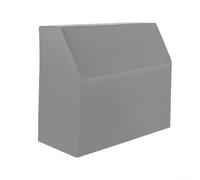 Housse verticale imperméable et anti-poussière Oxford 420D avec cordon de serrage pour intérieur et extérieur 153 x 60 x 110 cm (gris)