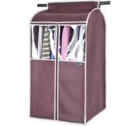 Housse Vetement Penderi, Housse Portant Vetement Cache-Poussière, pour Cintre Housse Penderie Housse De Vetementpour Manteau, Costume, Protection Contre Poussière, Transparent B,78 * 52 * 120cm