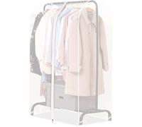 Housse Vetement Penderie Anti Mite Translucide 110cm, Housses de Vêtements avec Zip, Housse Rangement Vetement Penderie pour R