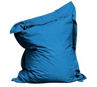 Oviala Housse Vide de Coussin de Sol XXL Bleu Pacific