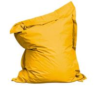 Housse vide de coussin de sol XXL jaune Solys - Oviala